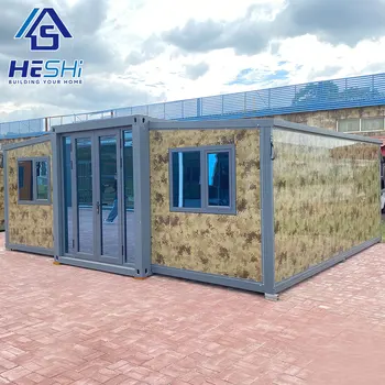 40Ft 20Ft Shipping Prefab Mobile Modular Container Home 2 3 4 5 Bedroom Prefabricated Expandable Tiny Portable House For Sale