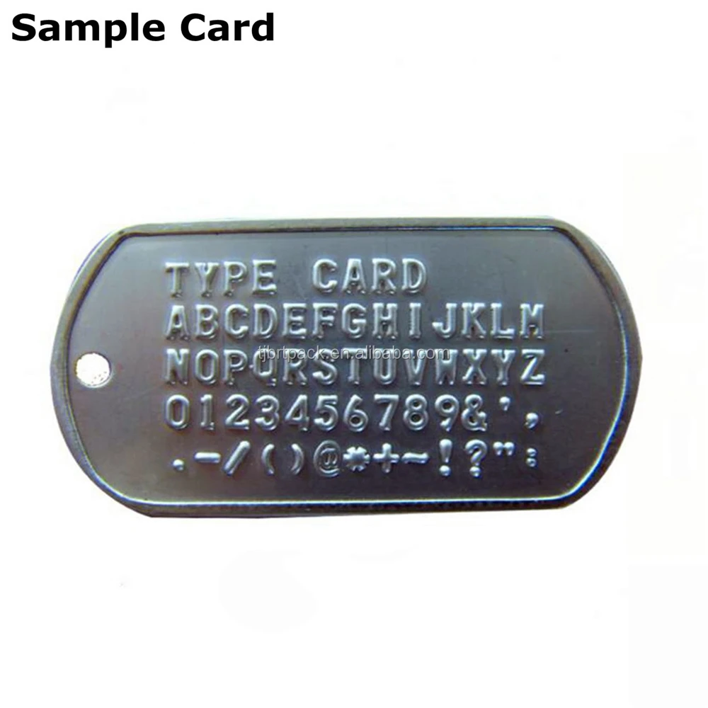 52 Letter Manual Stainless Steel Embossing Machine Dog Tag Press Embosser with Name for Number Plate