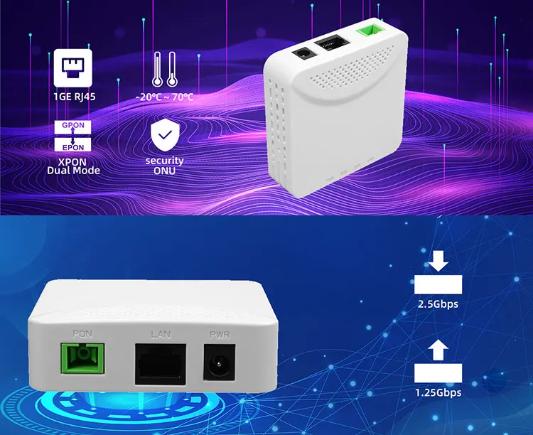 G8503 Ftth Gpon/epon Fiber Optic Equipment Ont High Quality Xpon Onu