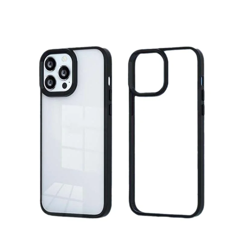 Laudtec Transparent Matte TPU PC Cell Phone Case Shockproof Printed for iPhone 15 14 13 pro max XS XR  Free Custom Logo