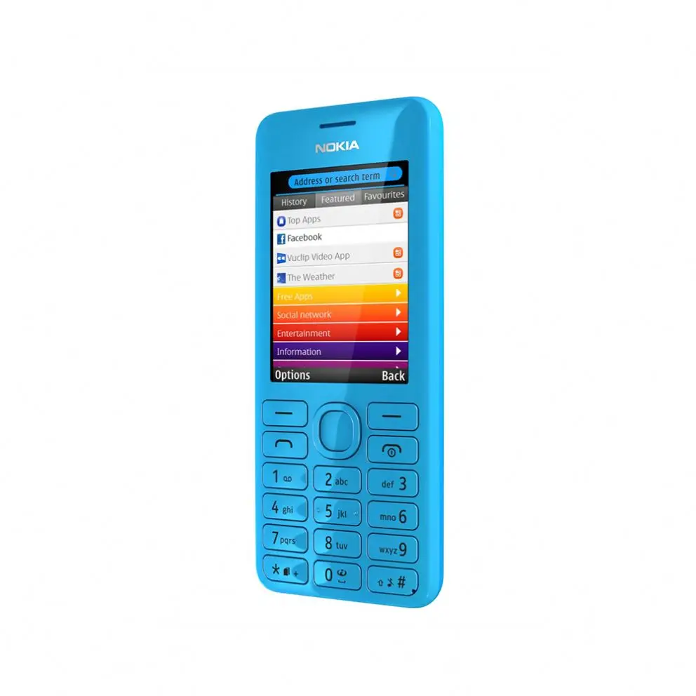 New Arrive  Keypad Smart Mobile Phone Fit for Nokia 3110C 105 108 C2-01 8210 6230 6300 E66 E63 230 208 301 N95 N73