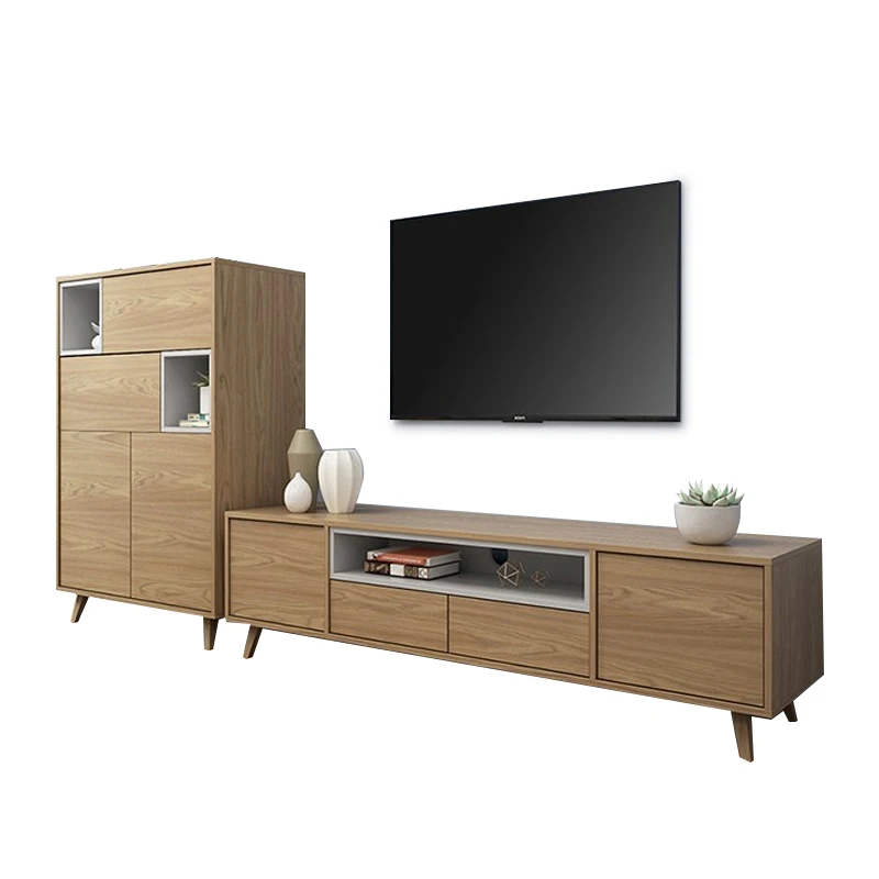 Living Room Furniture Coffee Table TV Cabinet with Storage Drawers eiaagi Modern Simple Classic Wood Television Stands