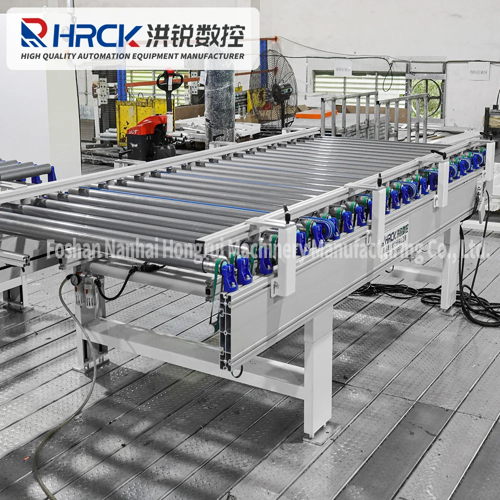 Hongrui Translation Series Powered Roller Conveyor with Translation Device for Panel-2030mm