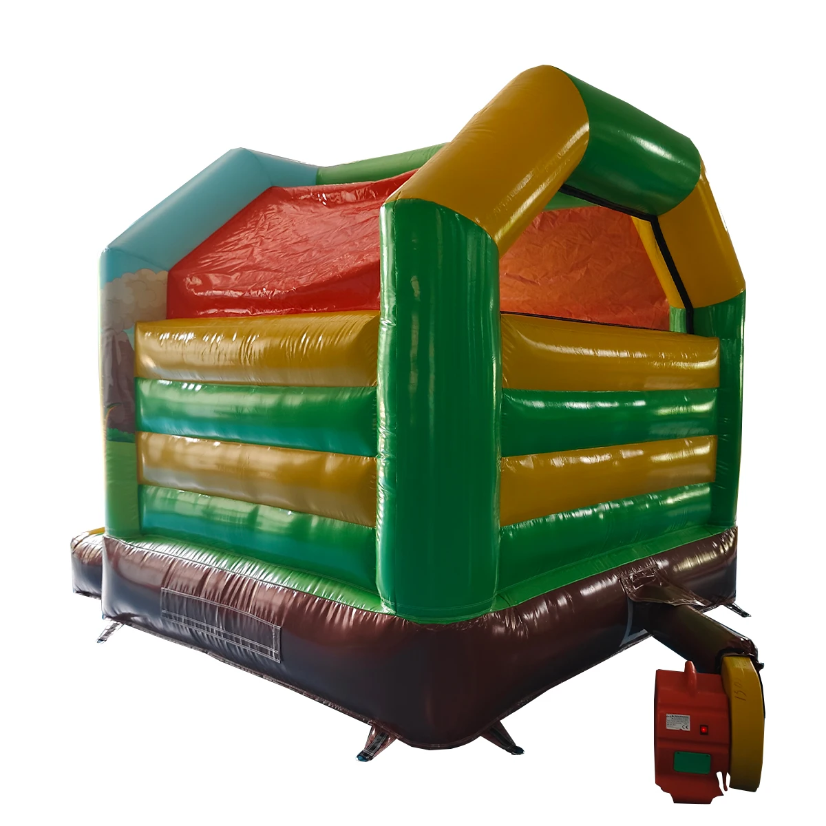 Commercial Grade Fireproof Inflatable Bouncy Castle with 3 Years Warranty and Quadruple Stitching