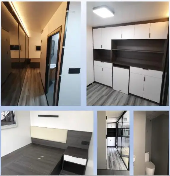 Structure Modular House Prefab Beach House Apple Cabin Steel Cabin for Living Made in Shanghai Conrayn Home Green Houses Modern