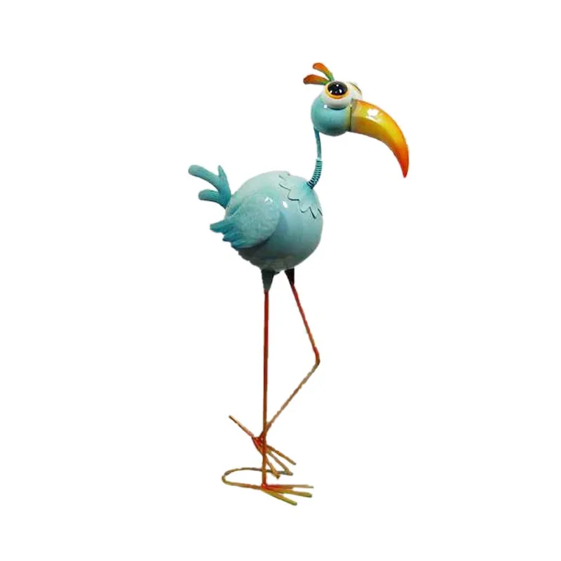 Small Scale Cute Metal Flamingo SG50202-21A