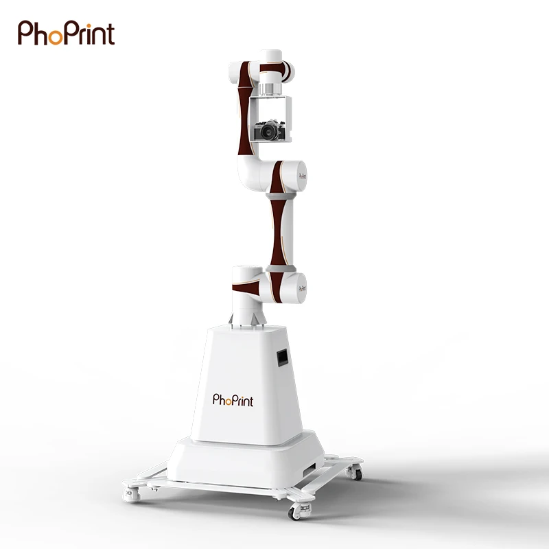 Phoprint Automated Magic Glambot  Robotic Arm Camera Glambot Photo Booth Machine