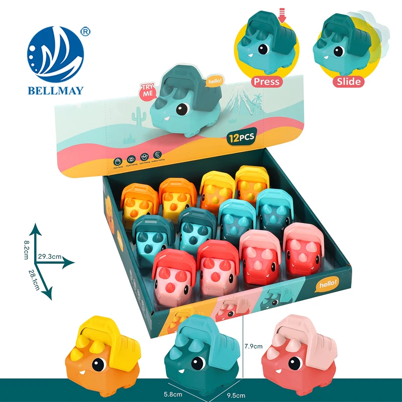
 Игрушка Bemay с прессом и раздвижными милыми животными, детская мультяшная игрушка для бега  