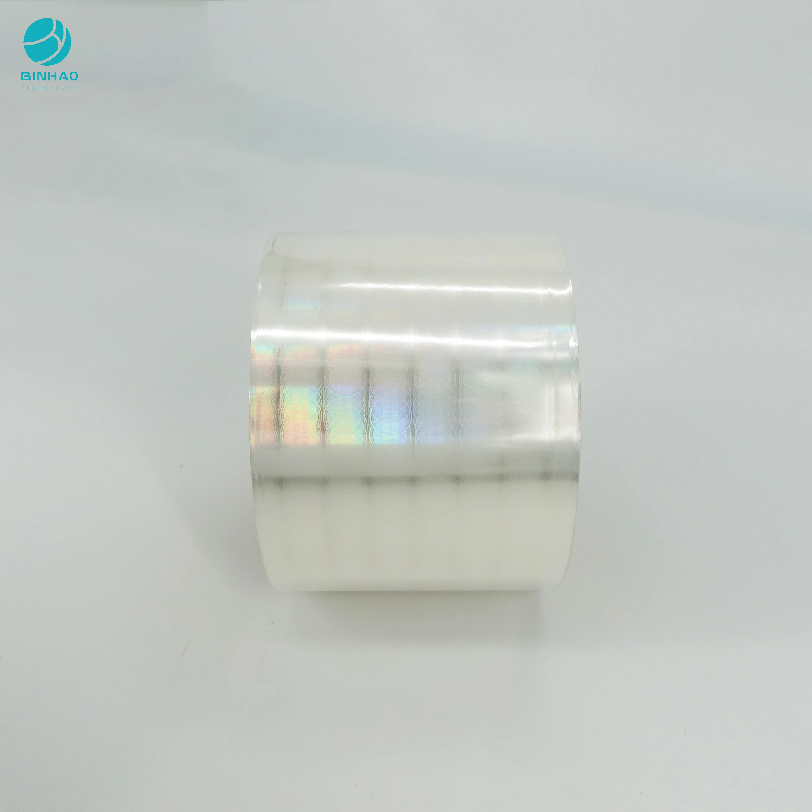 Высокоусадочная 90% прозрачная пленка Bopp для наружной упаковки квадратных сигаретных коробок