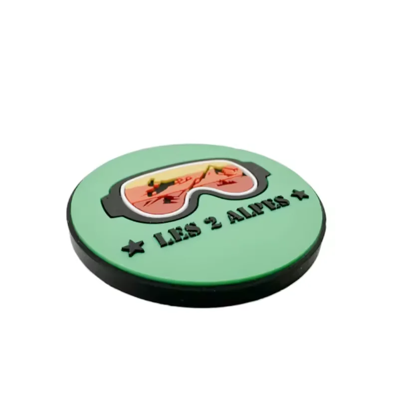 3D/2D Customized Logo design Souvenir Letter Image Round Shape Rubber Refrigerator Magnet Sticker PVC Fridge agnets