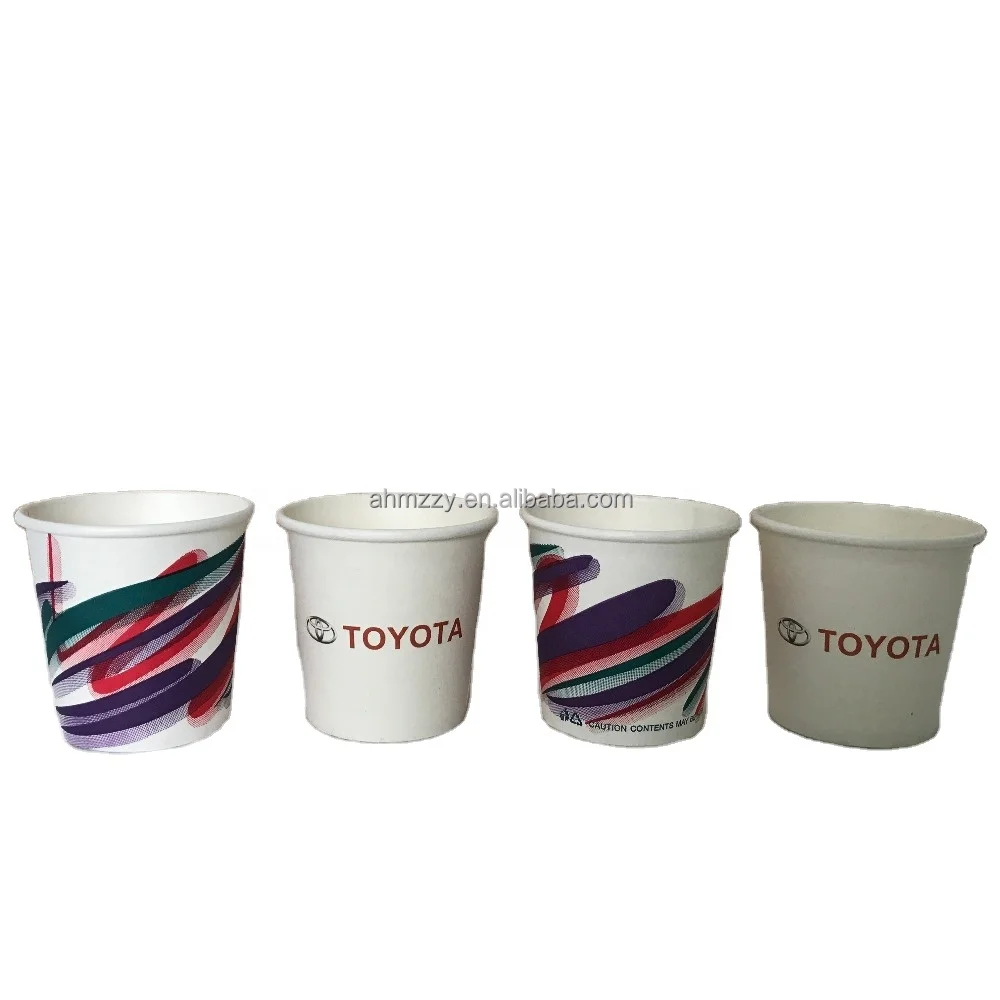 4oz 120ml Custom Logo Printing Disposable Take Away Paper Cups - Buy ...
