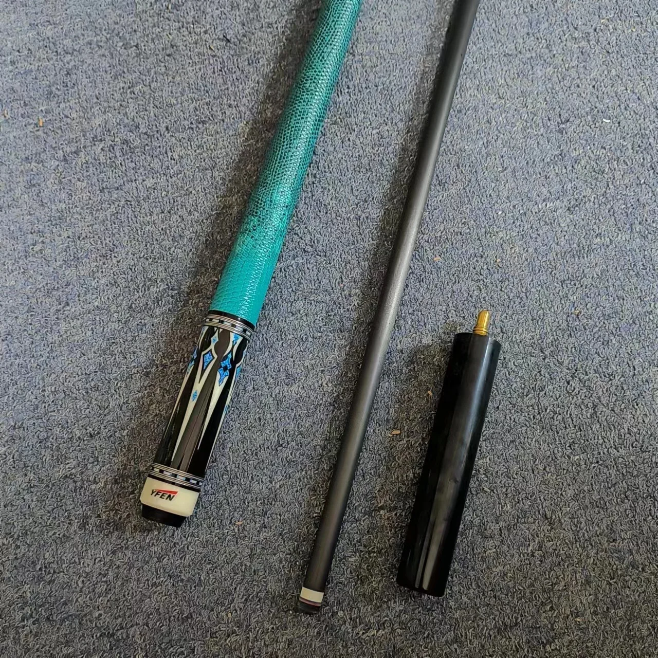 Premium Yfen M7 Billiard Pool Cue - Carbon Fiber & Maple