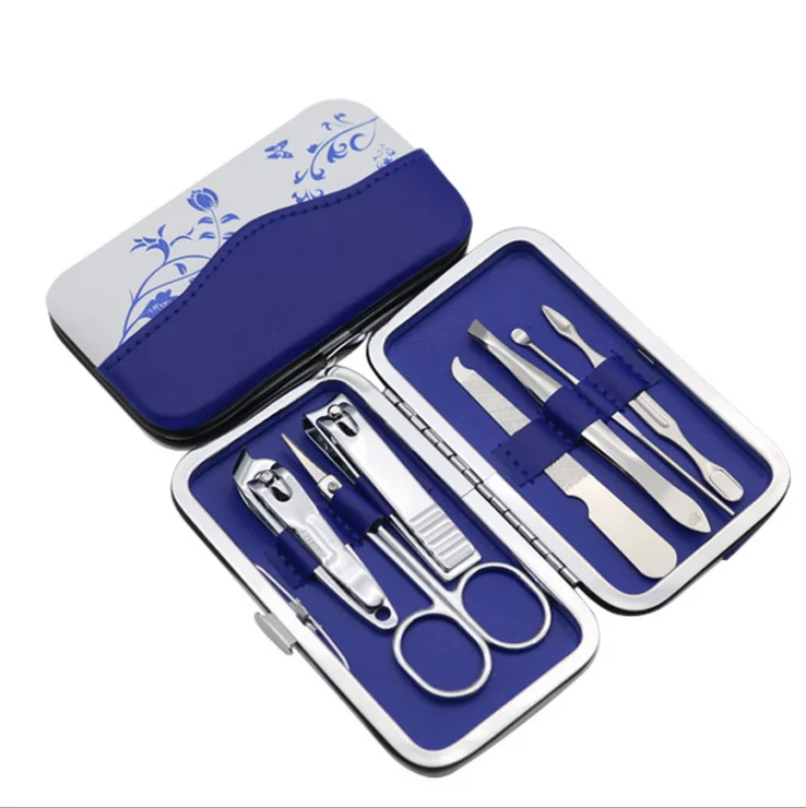 Лидер продаж на Amazon китайский стиль набор для стрижки ногтей из углеродистой