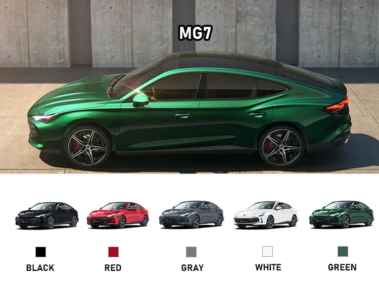 2024 Black Green Mg7 Gasoline New Car High Performance Family Car Petrol Vehicles 1.5t 2.0t Mg7 Gasoline Mg7 Car manufacture