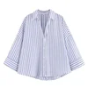 dark blue Striped
