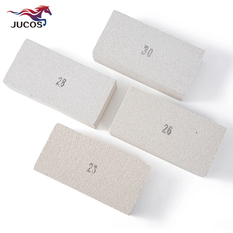 Jm23 Jm26 Jm32 Insulating Fire Brick 1770C Mullite Insulation Lightweight Refractory Bricks for Furnace