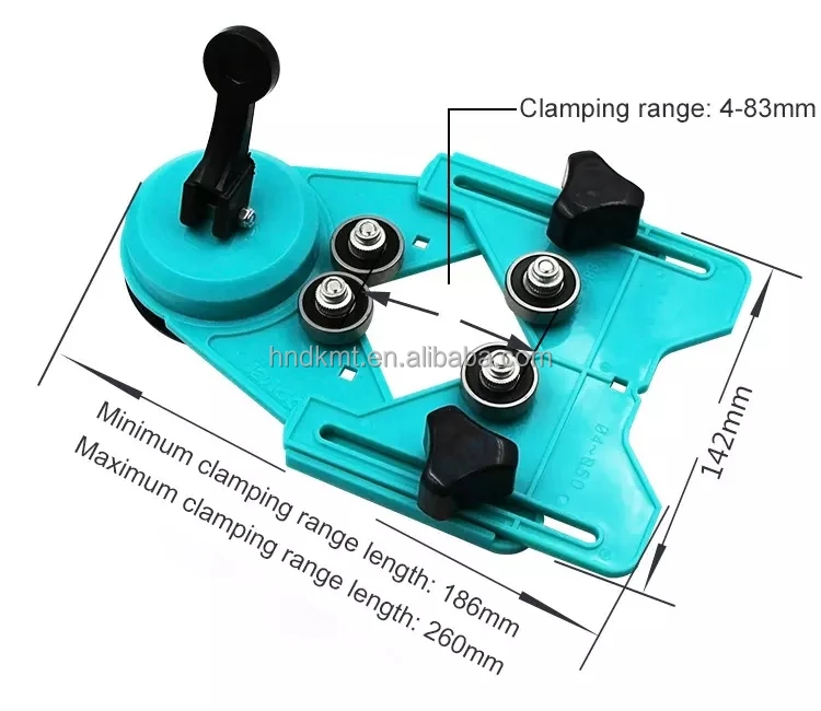 Guida Per Forare Piastrelle E Vetro - Localizzatore Fori Regolabile Con Ventosa - Foto 12