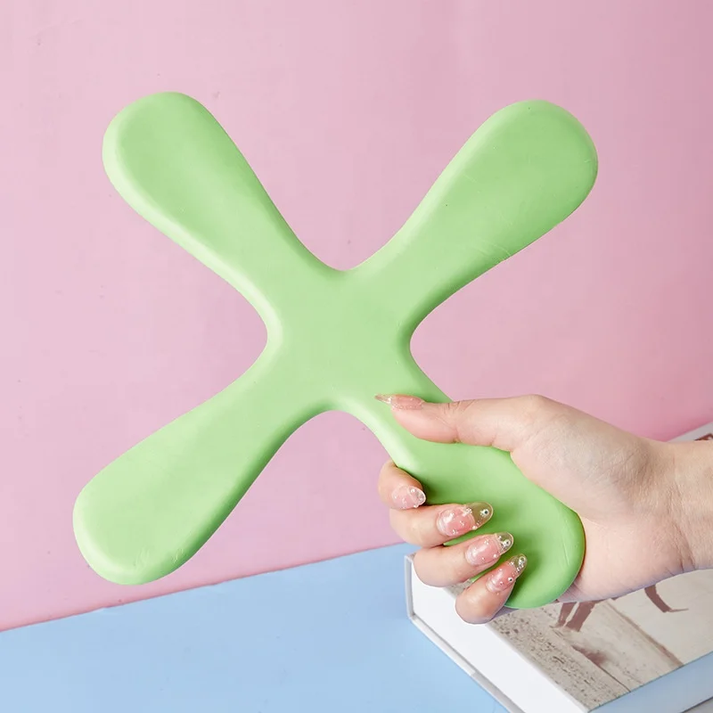 Забавные игрушки на заказ, летающие дротики EVA Boomerang