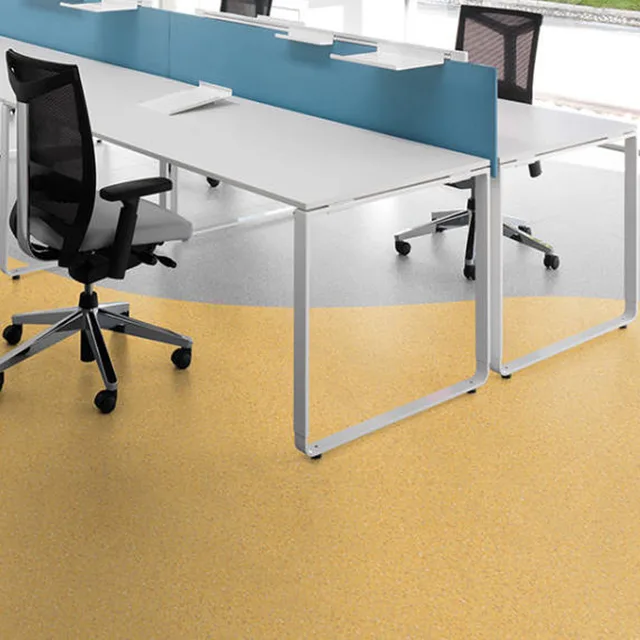 heterogeneous pvc linoleum flooring carpet for studio room