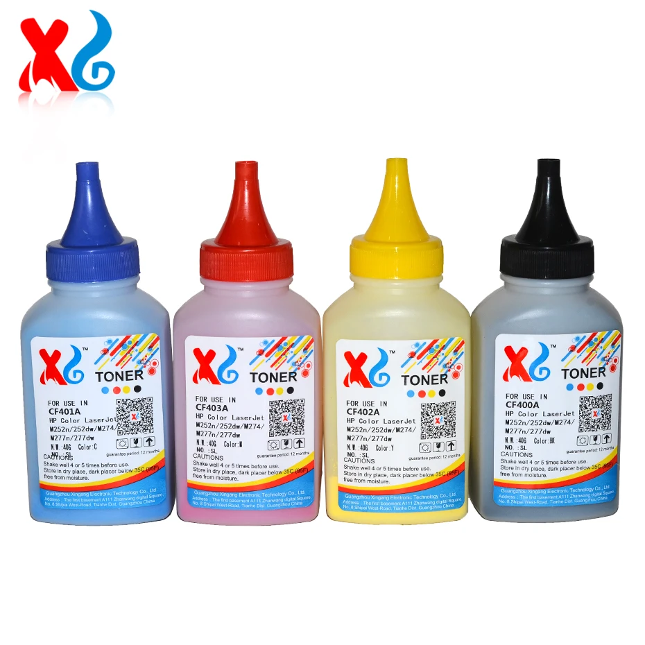 Compatible Japan Bulk Universal Refill Color Laser Printer Toner Powder Replacement for HP CP1215 CB540A CB541A CF210 1KG