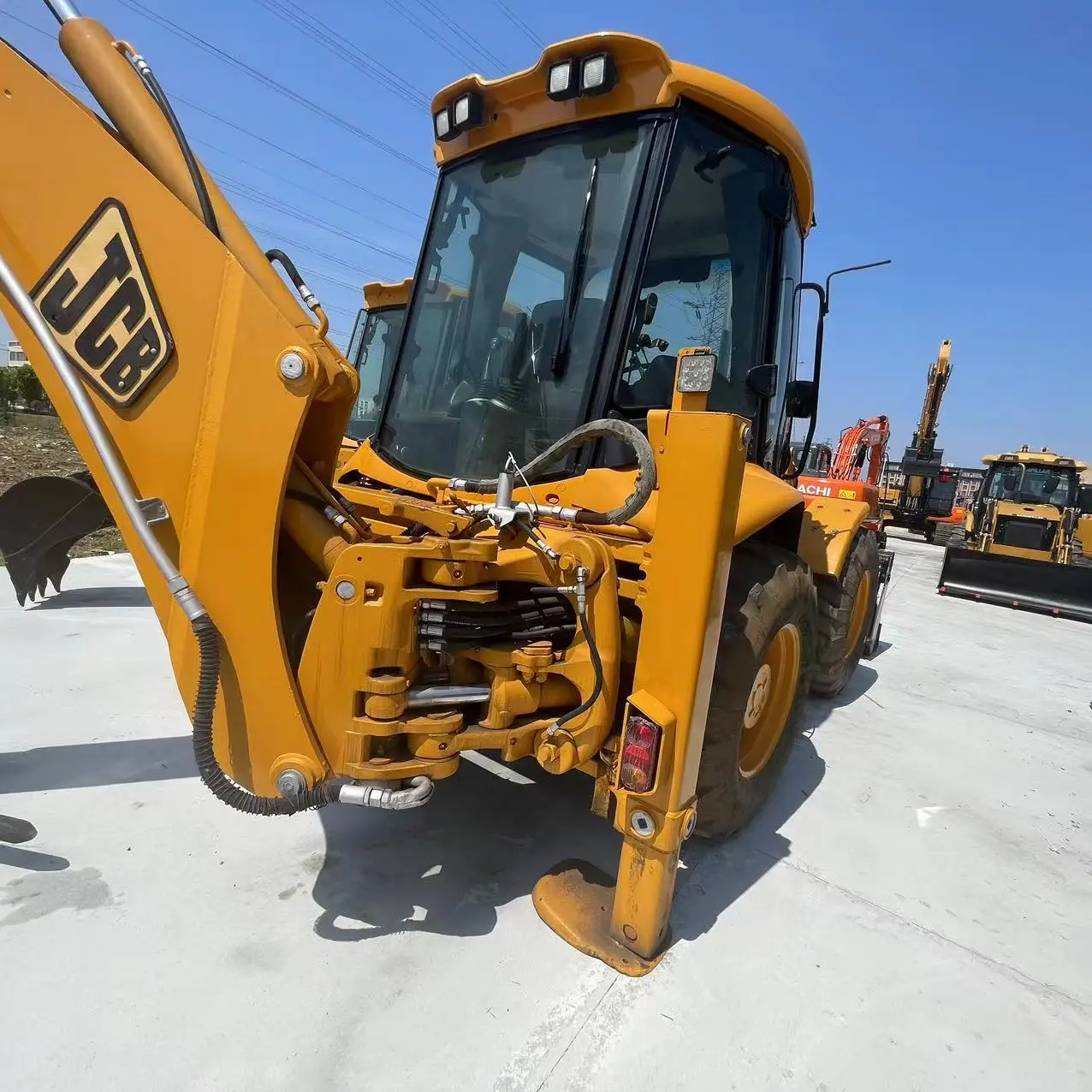 Good Condition Used JCB 3cx 4cx Backhoe Loader Wheel Drive Tractor Machine with High Efficiency for Sale at Low Price