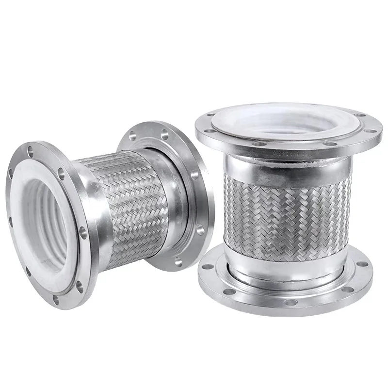 Jiufu compensatori di Gas Anti-corrosivi in acciaio inox 304 flessibile soffietto intrecciato maglia metallo PTFE tubo flessibile