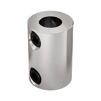 Stainless Steel 0.250" to 8mm Set Screw Shaft Coupler