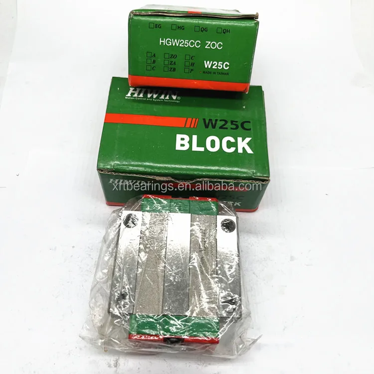 HIWIN Linear Guide Rail Linear Guide Block Linear Guide Bearing HGW35 ...