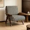 Walnut frame-zebra stripes