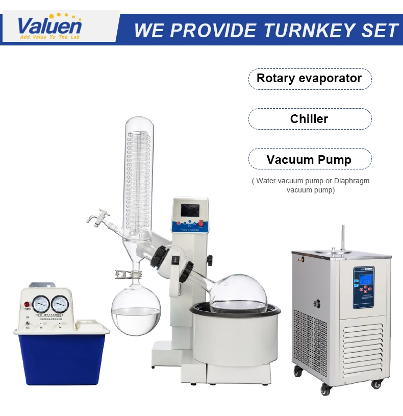 Laboratory Glass Rotary Evaporator for Precision Distillation and ...