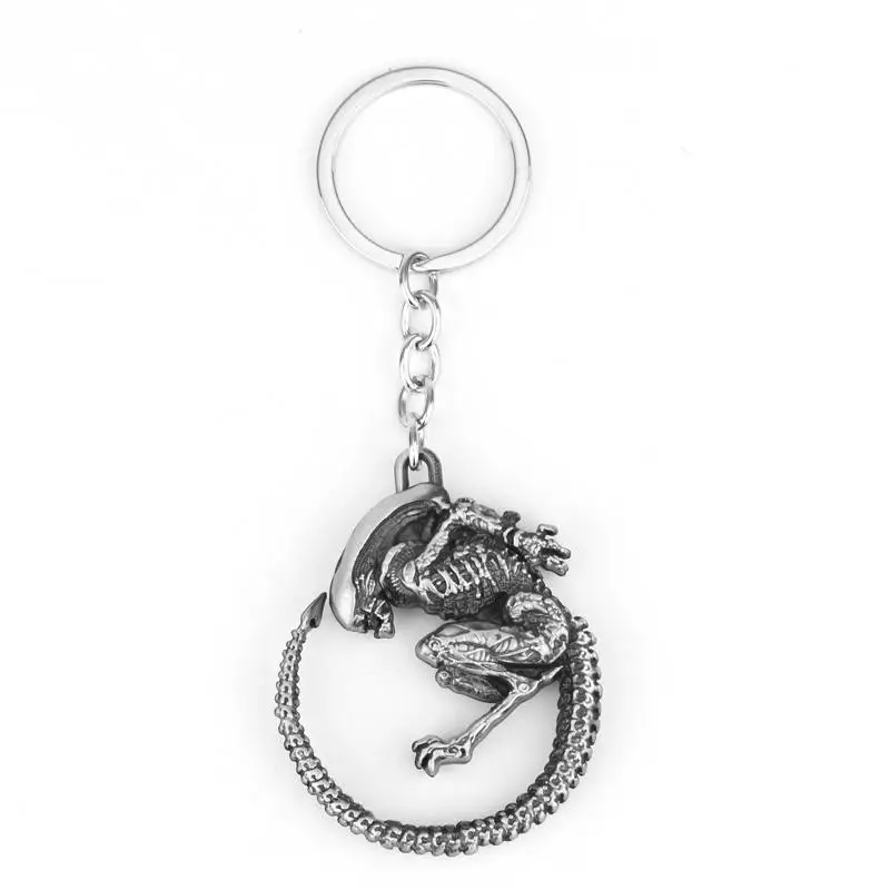 Alien Keychain - High Standard Movie Aliens Predator AVP Pendant