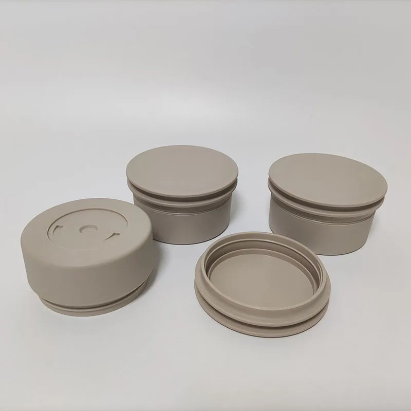 Deluxe Wholesale 60ml PP Plastic Round Skin Cream Jar Skin Care Body Scrub Cosmetic Container