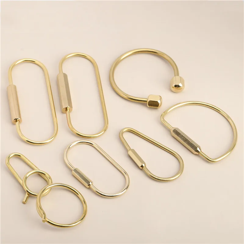 JNNJ 2 Pcs Anello Portachiavi per Auto, Portachiavi in Pelle