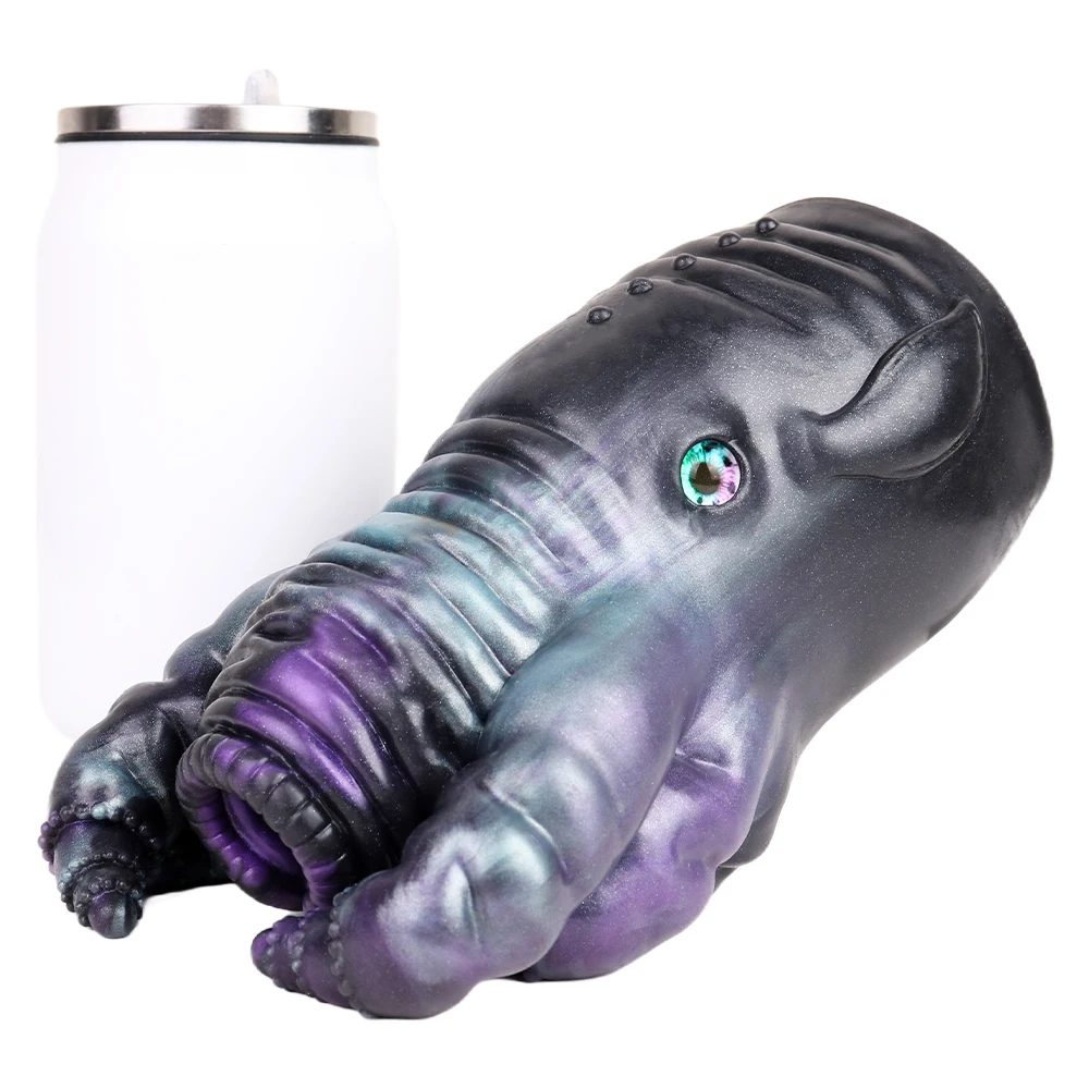 GEEBA Silicone Fantasy Deep Sea Secret Hydra Head Male Masturbator  Realistic Vagina Soft Pussy Sex Toy Big Ass Men Wholesale