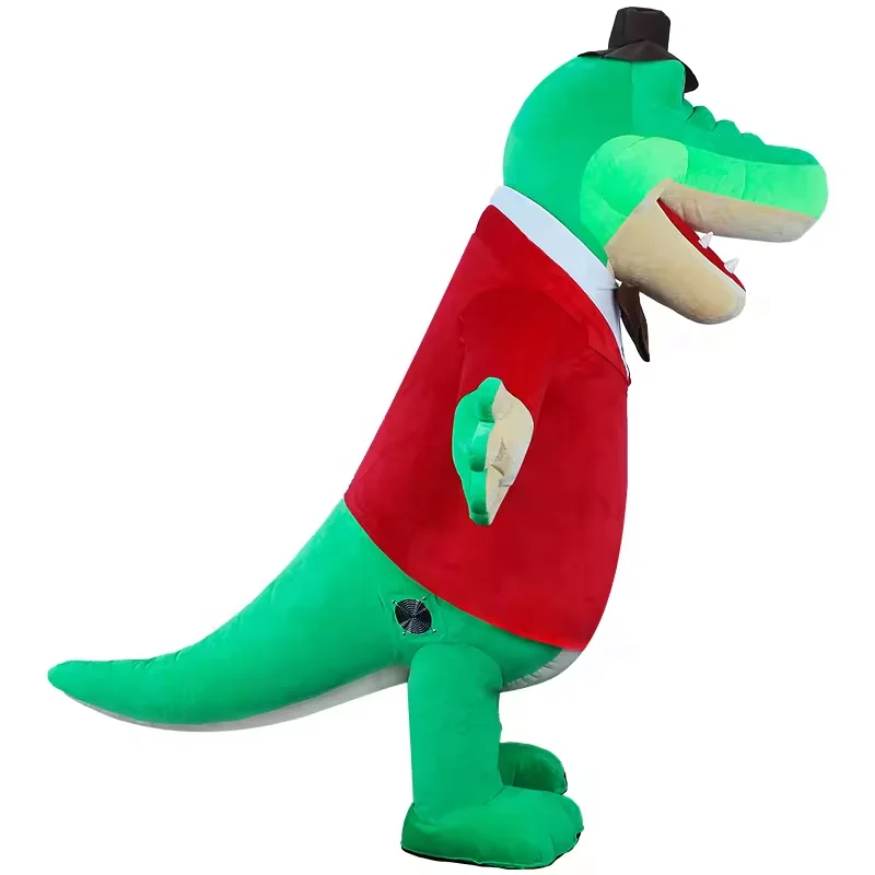 Efun MOQ 1 PCS Customized Inflatable Cheburashka Crocodile Plush Mascot Costume Adult Suit Cosplay Cartoon Movie Mascot
