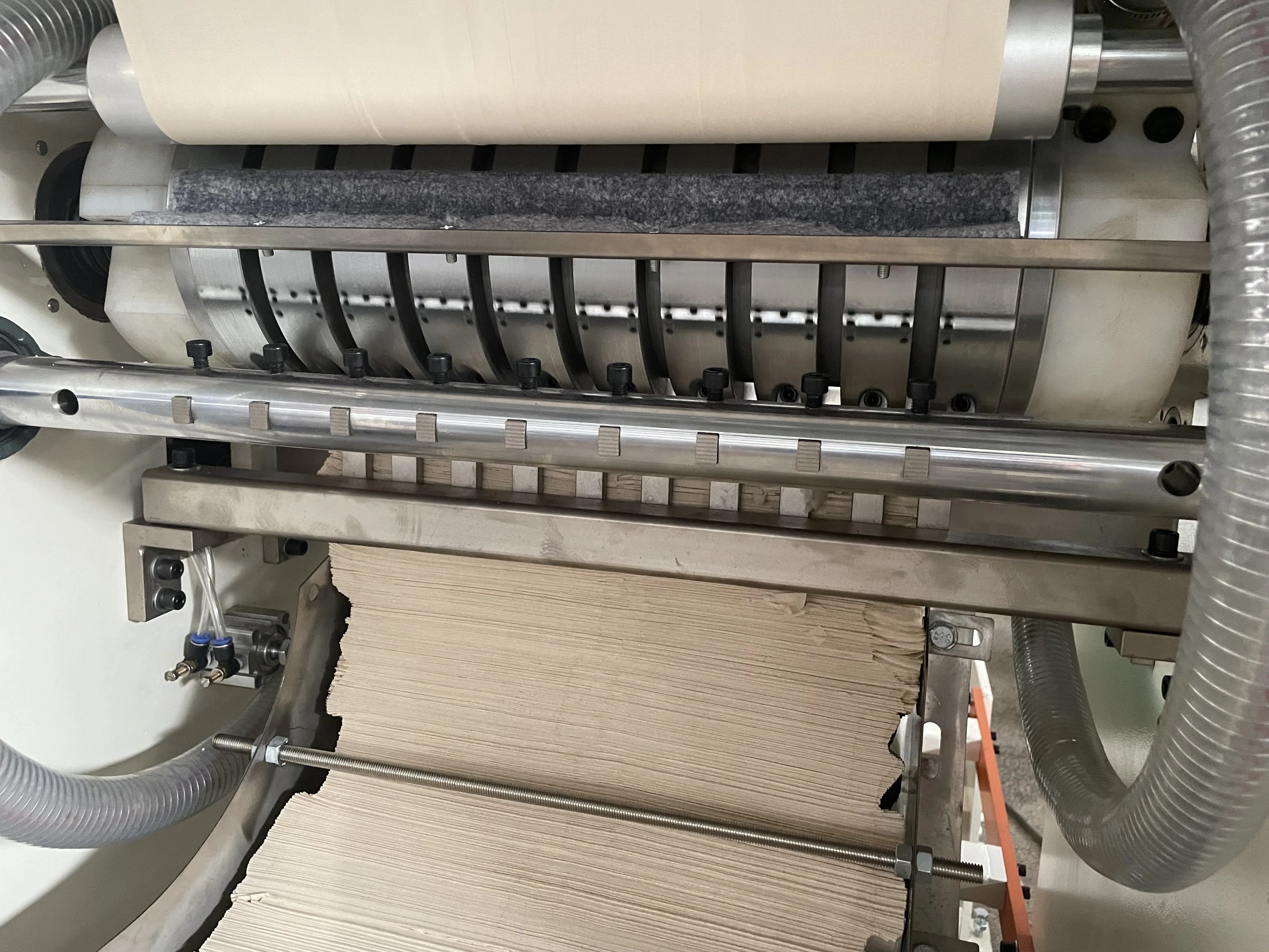 Automatic Embossing Folding Paper Facial Tissue Machine Production Line ...
