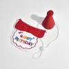 Red bib hat