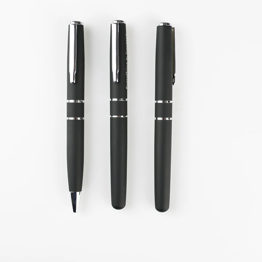 GemFully Top Trending Products in 2026 Advance Luxury Capped Metal Gel Pen Personalised Luxury Heavy Metal Pens with Custom logo
