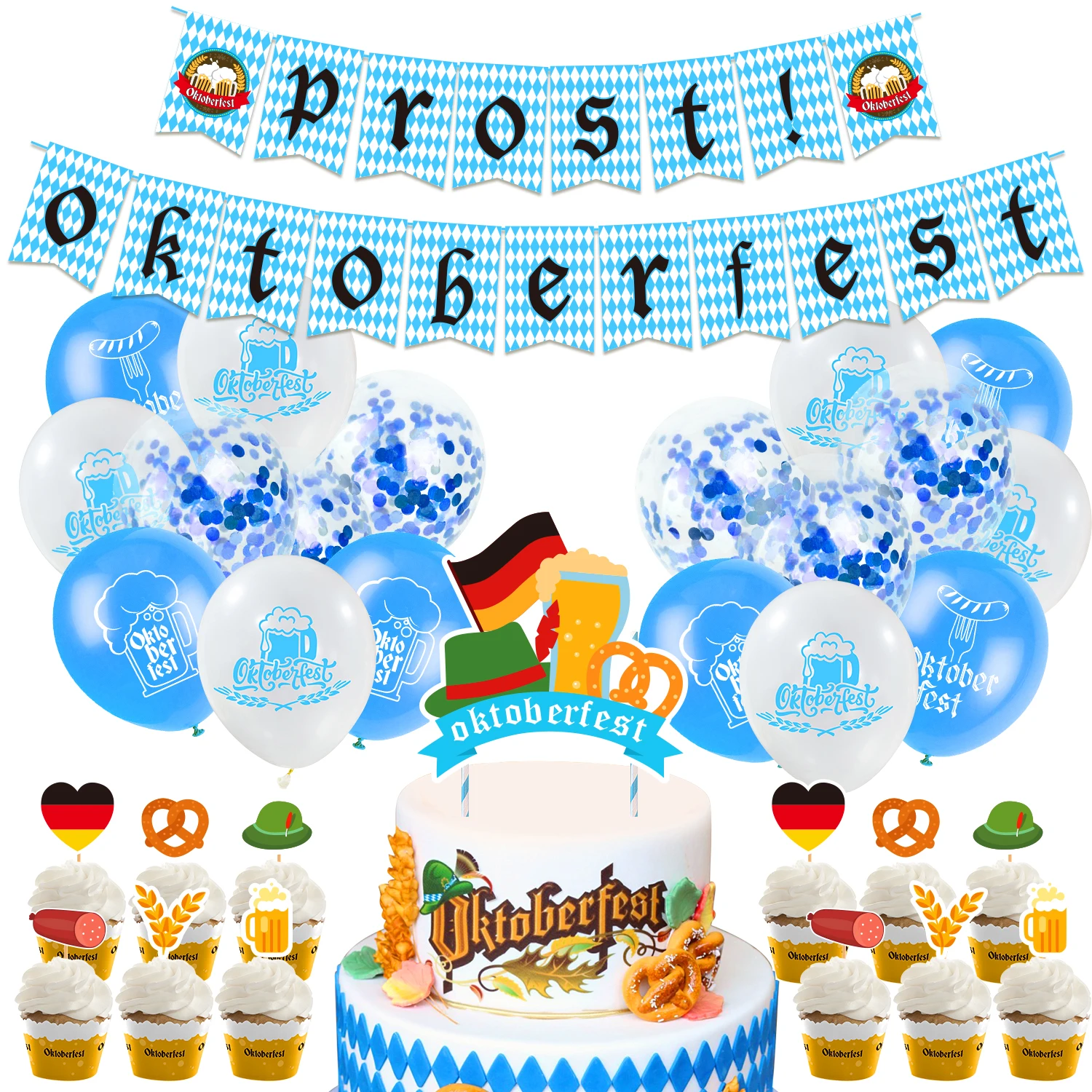 New Design Oktoberfest Party Beer Festival German Party Supplies Paper Confetti Balloon Buy Oktoberfest Party Oktoberfest Decoration Oktoberfest Celebration Product On Alibaba Com