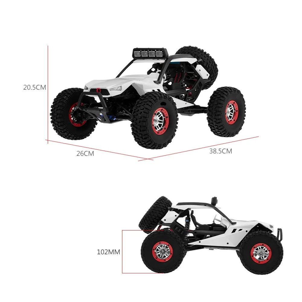 Wltoys 12429 Racing Car - High Speed 4WD Electric RC Vehicle