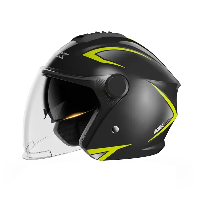 Dual Lens Anti-uv Electric Scooter Helmet For Men Women