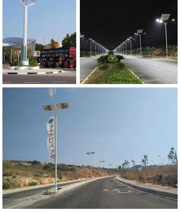 New Design All-in-One LED Solar Street Light 12V Road Lamp with IP65 solar street lights for high way