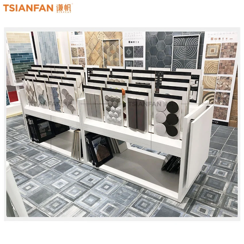 Elite Design Edition Exhibition Display Counter Tile Display Stand Marble Slab Sample Board