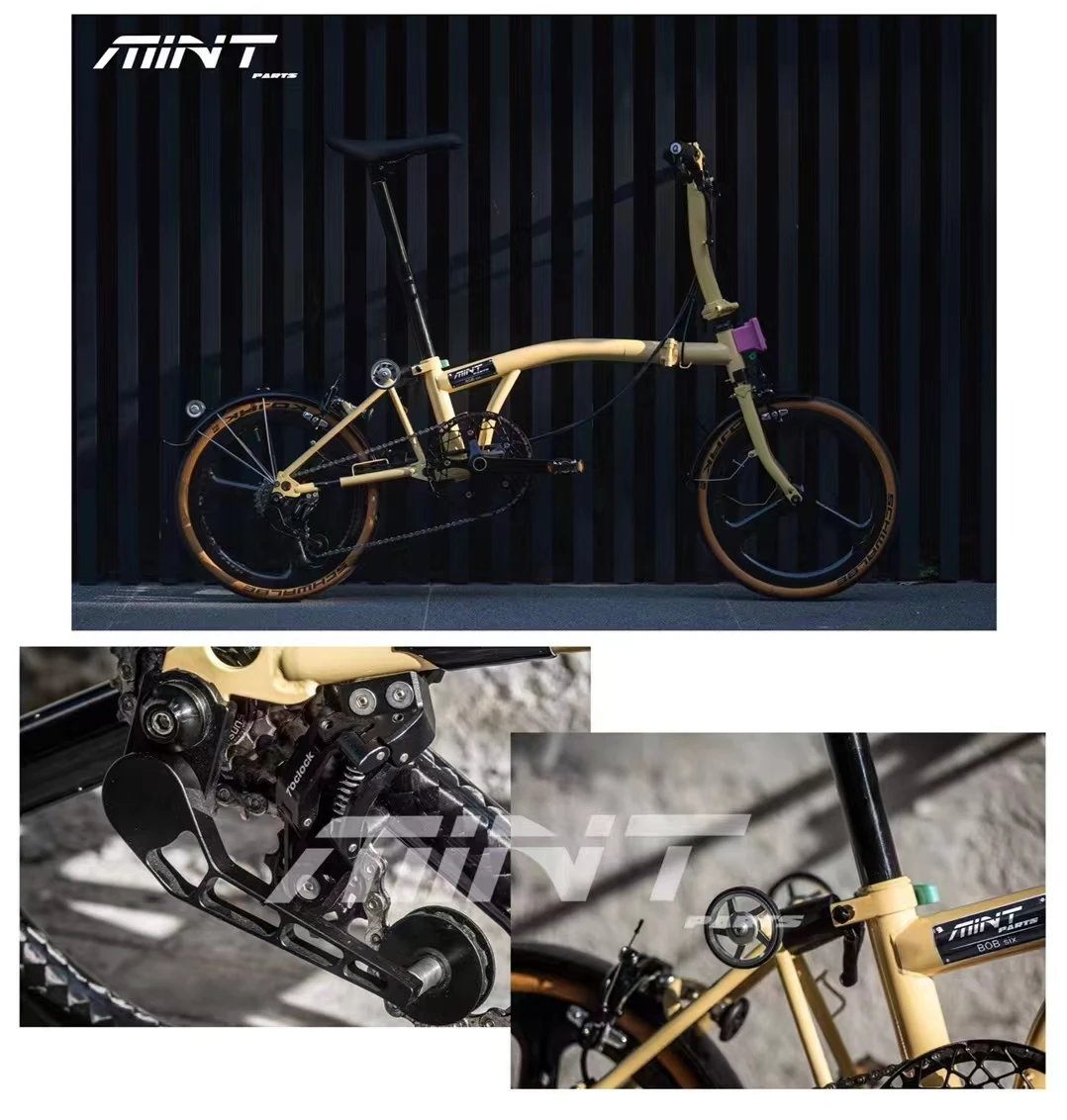 MINT 16-Zoll 6-Gang TRI-FOLDING Fahrrad BOB Six Stahlrahmen Faltbares  Leichtgewicht-Klapprad