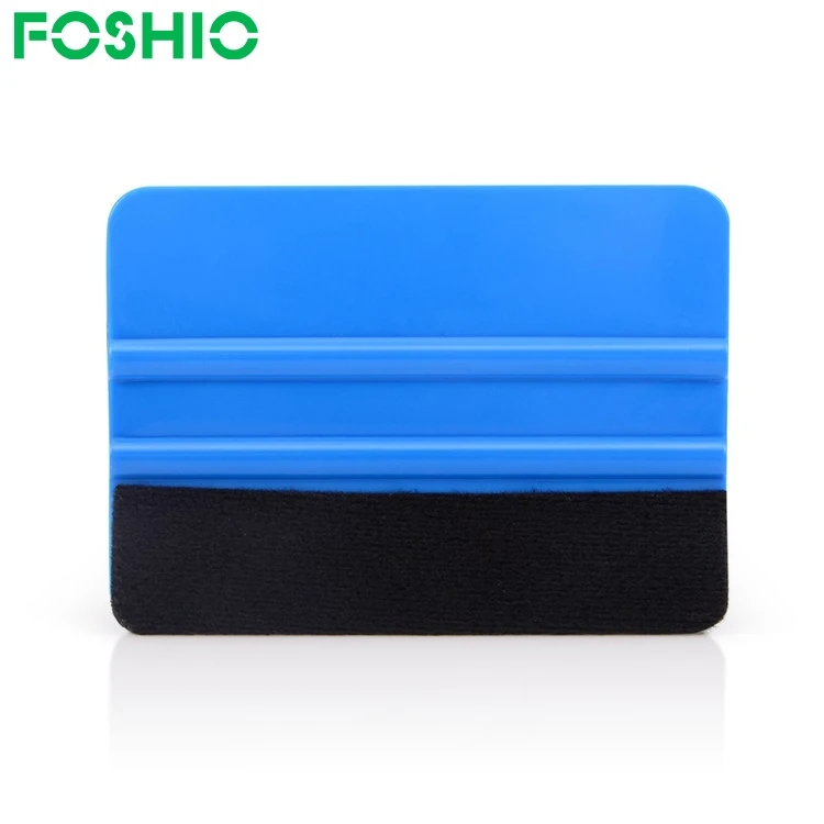 Foshio Custom Logo Vinyl Tinting Scraper Auto Wrapping Squeegee For