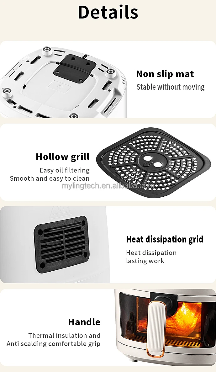 5ramez publicité | AIR FRYER, DE CAPACITÉ 6L, NEUF DANS SON EMBALLAGE