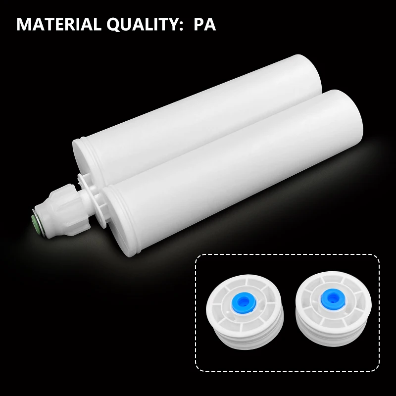 F-C400-11PA Side Caulking Two Component Sealant Glue 2-component Adhesive Double Dual Tube Ab Epoxy Gun Cartridge 400Ml Syringe