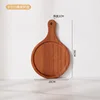 Ebony wood 30*20*2 (Pizza groove design)
