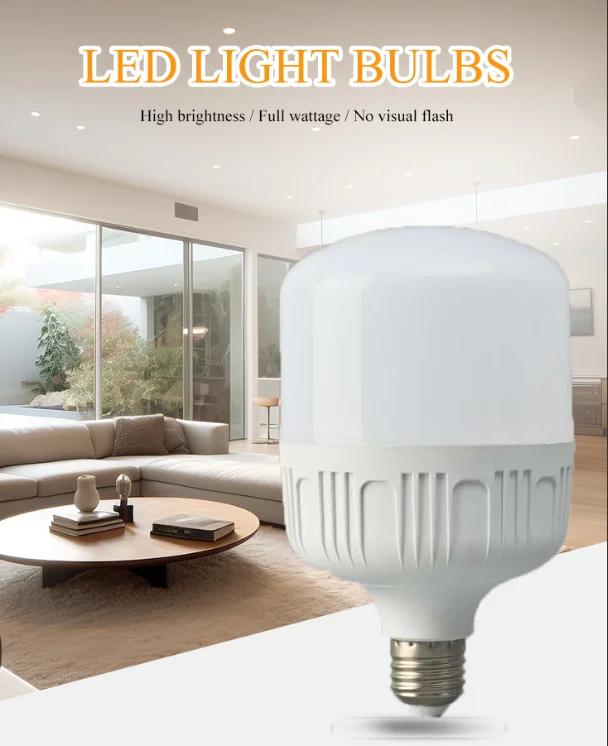 Wholesale 220v T Shape 5w 10w 15w 20w 30w 40w 50w 60w B22 E27 Led Bulb