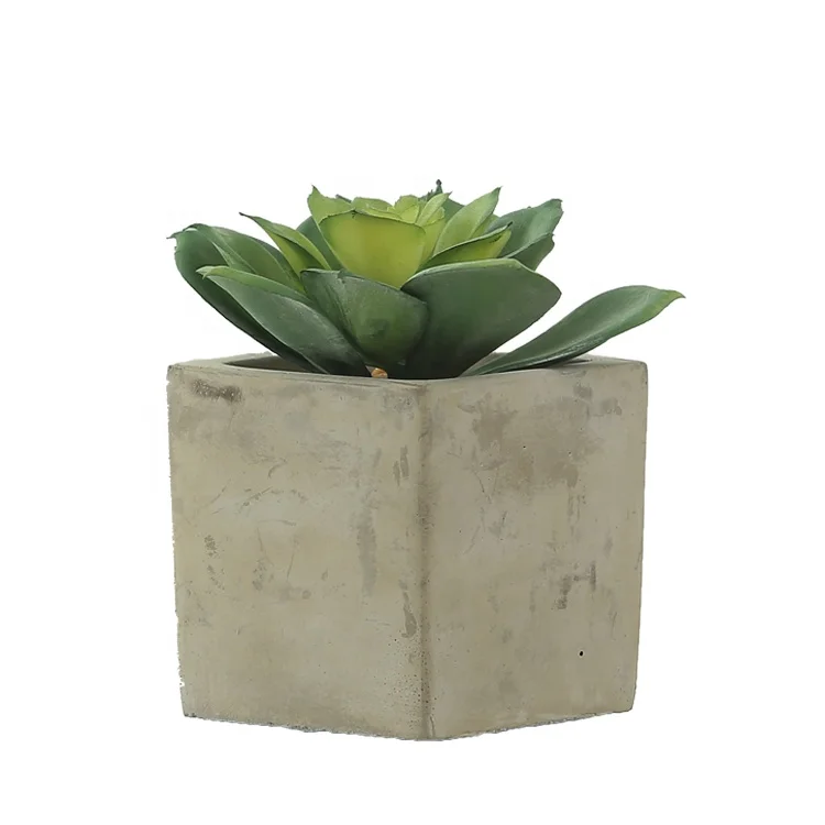 
Набор из 4 мини-горшечных искусственных суккулентов для декора помещений 